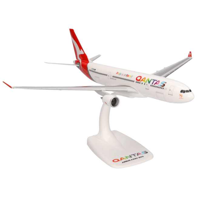 Herpa Snap-Fit Flugzeugmodell Qantas Boeing 787-9 (1:200)